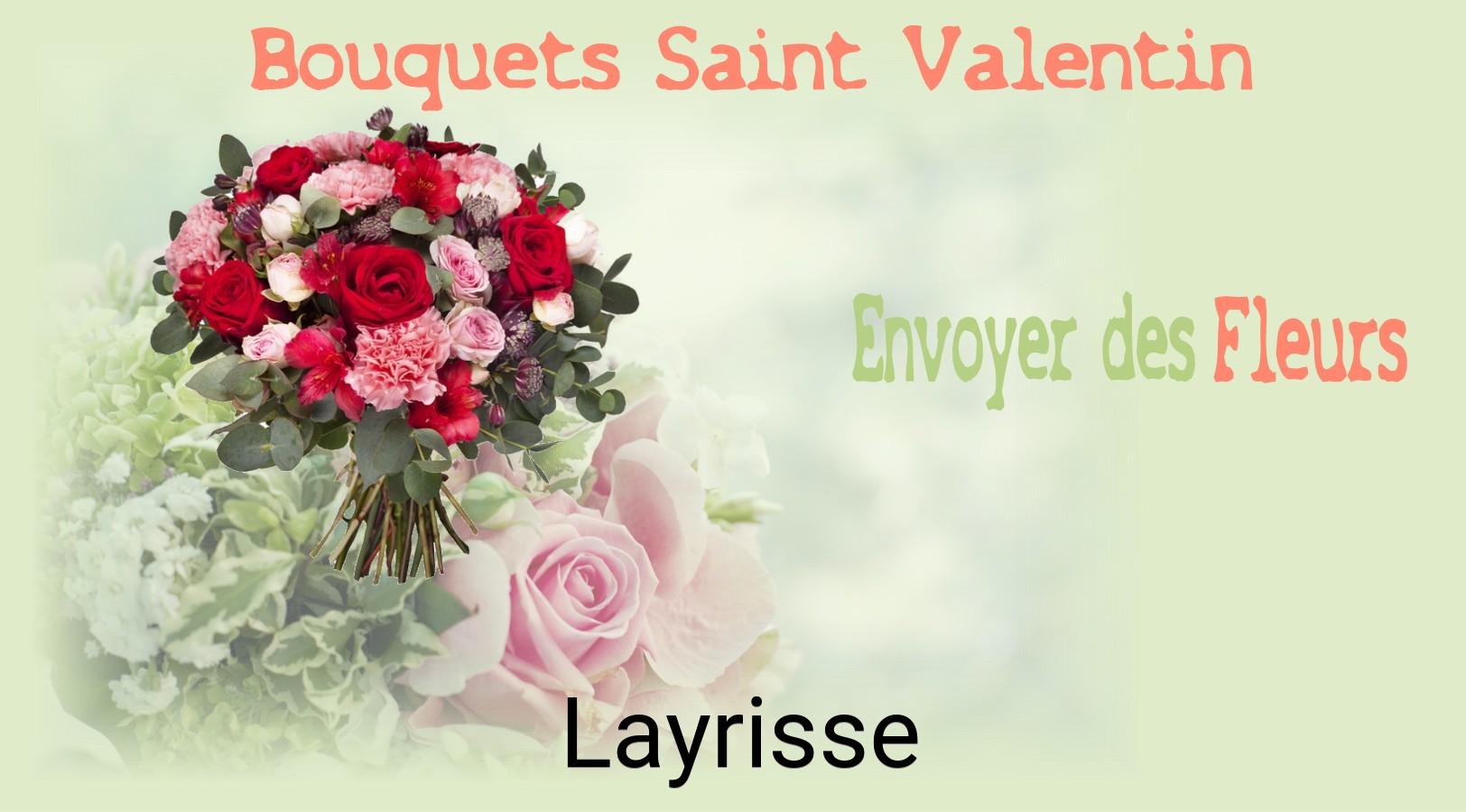 Roses de Saint-Valentin livrées à Layrisse
